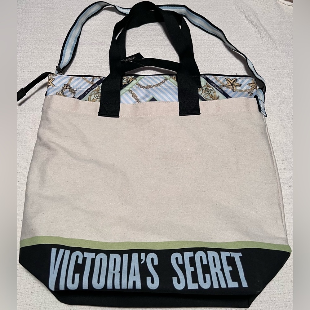Victoria Secret NWT Canvas Cooler bag